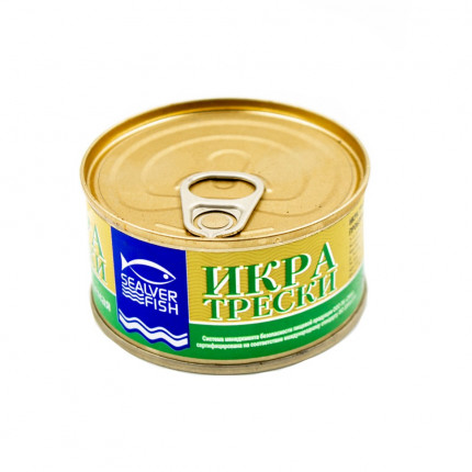 Икра трески 130 гр