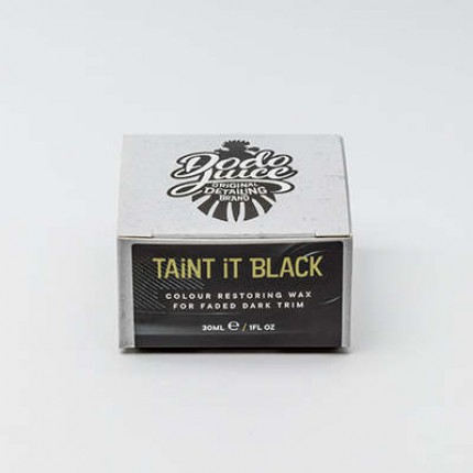 Восковый восстановитель цвета пластика и резины Dodo Juice Taint it Black 30мл