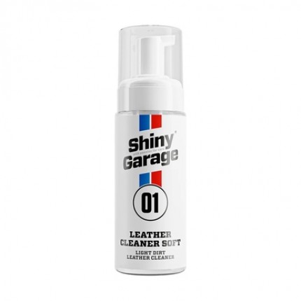 Очиститель кожи Shiny Garage Leather Cleaner Soft 150мл с пенообразователем